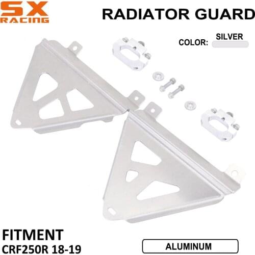 Radiator Guard Water Cooler Protector Bracket For Honda CRF250R CRF 250R 2018-2019 Motorcycle