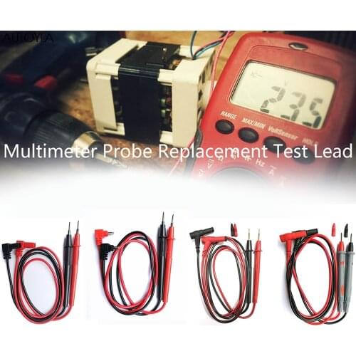 1 Pair Multimeter Test Leads Universal Multimeter Wires 10A/20A 1000V Probe For Multitester Needle Tip Multi Tester Cable