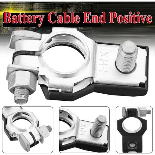 2Pcs Positive Battery Terminal Assembly Set for Nissan Toyota Lexus Battery Cable End Positive 90982-05035