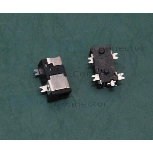 20pcs 5pin SMT Power DC Jack Connector Socket, Hole dia 2.5mm Pin 0.7mm, Size 9.5x5.3x4mm, Commonly used in Tablet PC