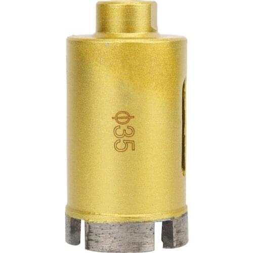 Diamond Drill Bit Marble Ceramic Tile Wall Glass Angle Grinder Hole Saw Tool 30mm/32mm/35mm