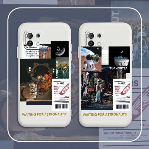 Street Art Phone Case For Xiaomi Mi 11 10T 10 lite 9T Note 10 Redmi Note 10 9 9T 8 8Pro 7 7Pro 9 9A K40 K30 Silicone Cover