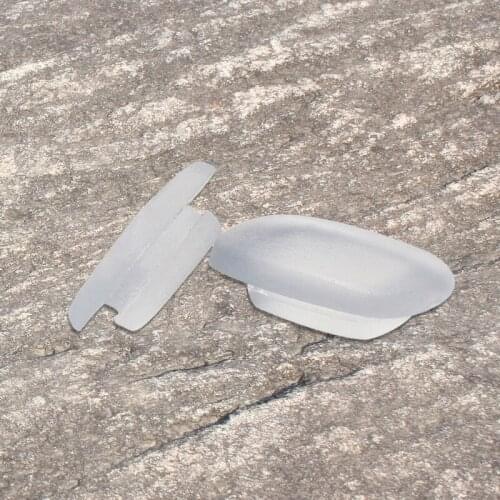 E.O.S Silicon Rubber Replacement Clear Nose Pads for OAKLEY Diecutter OO4137 Chrystl OO4136 Frame Multi-Options