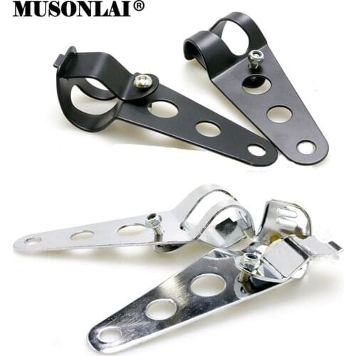 Motorcycle Headlight Mount Bracket 31mm-39mm Fork Mount Clamp universal Headlamp Support Holder Mounting Brackets