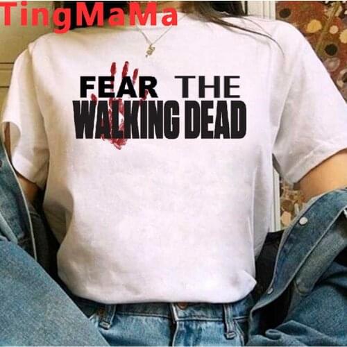 The Walking Dead Negan t shirt men print ulzzang streetwear aesthetic t-shirt clothes couple clothes