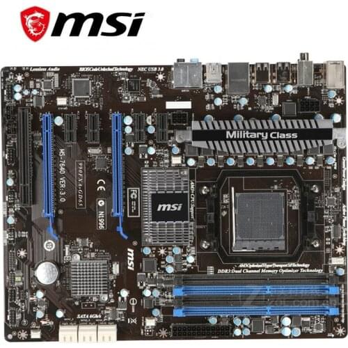 For MSI 990FXA-GD65 Computer USB3.0 SATA III Motherboard AM3+ AM3 DDR3 For AMD 990 990FX 990X Desktop Mainboard Used