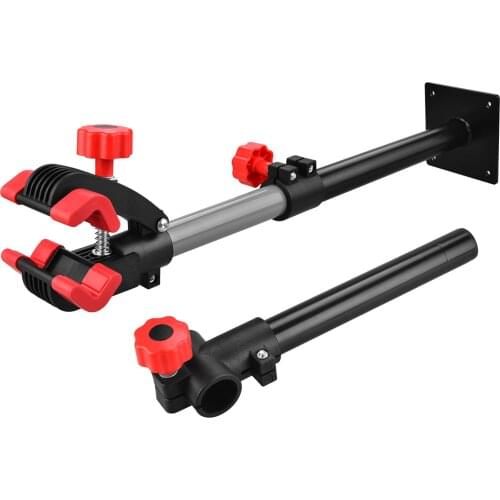 Wall Mount Bike Repair Stand Adjustable Bicycle Maintenance Mechanic Rack Folding Clamp Bike Workstand Hanger Mount Rack