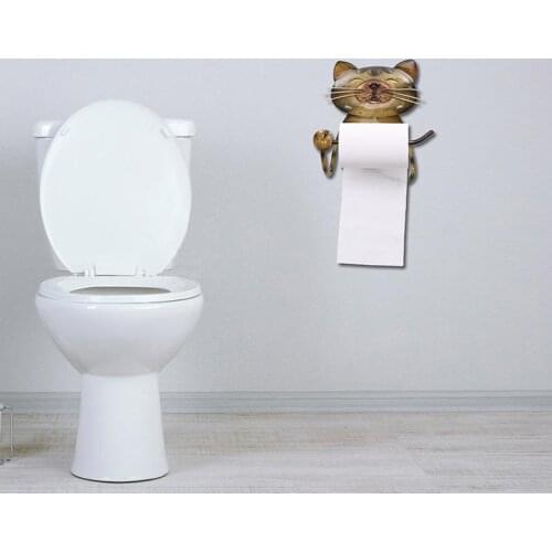 Wall Mounted Toilet Paper Holder Hotel Tissue Roll Paper Stand Towel Holders