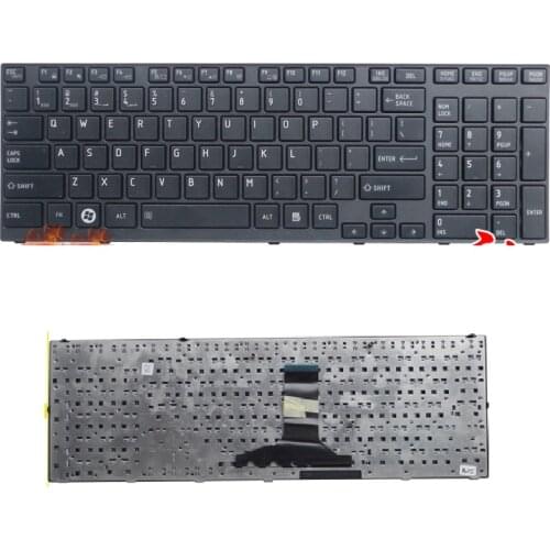 SSEA New Laptop US Keyboard for TOSHIBA Satellite P750 P750D P755 P770 P775 P755D