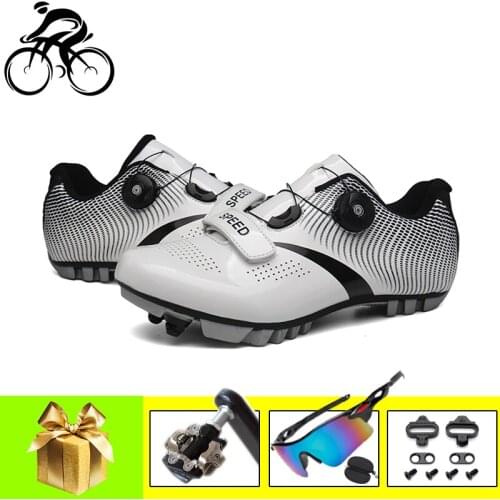 Mountain Bike Shoes Men Women Sapatilha Ciclismo Mtb SPD Pedals Athletic Professional Ooutdoor Sport Riding Bicycle Sneakers