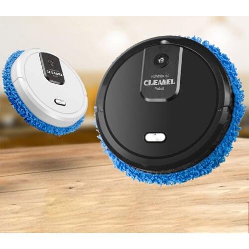 360° Rotate Household Robot Charging Vacuum Cleaner Rotary Mopping Machine Sweeping Robot USB Charging Sweeping and Dragging