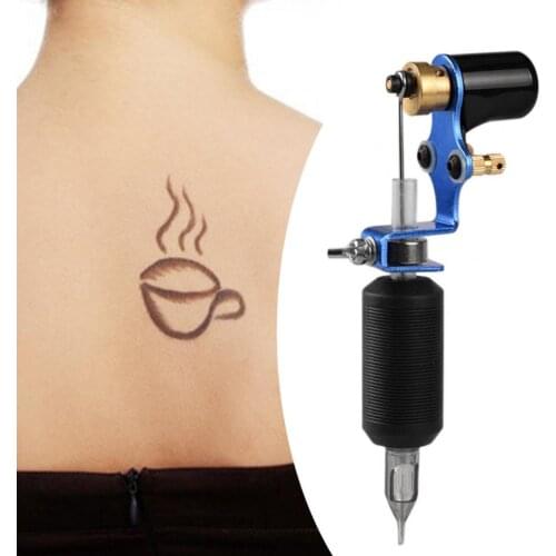1Set Tattoo Machine Beginner Kit Body Art Long Lifespan Metal Liner Shader Eyebrow Tattoo Makeup Machine