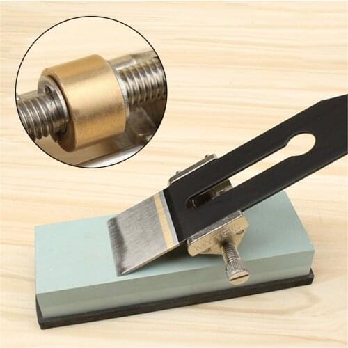 Manual Chisel Sharpener With Stainless Steel Brass Roller Woodworking Tool Home Improvement Angle Flat Tools Fixer Accessories