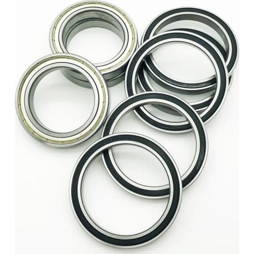 6800/6801/6802/6803/6804/6805/6806/6807/6808/6809/6810-2RS Thin Wall Metal Shielded Bearing Rubber Sealed Bearing Deep Groove