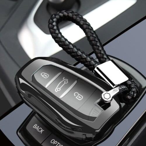 High quality 3 Buttons TPU Car Remote Key Fob Cover Case For Peugeot 308 408 508 2008 3008 4008 5008 Citroen C4 C4L C6 C3-XR