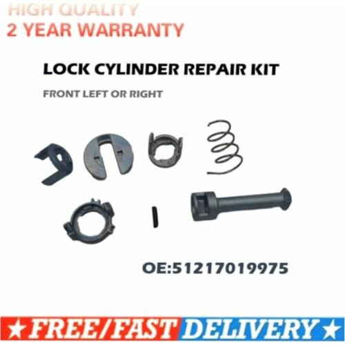 X10 Set For BMW 3 Series E46 DOOR LOCK LOCK CYLINDER REPAIR KIT FRONT LEFT OR RIGHT OE 51217019975 New