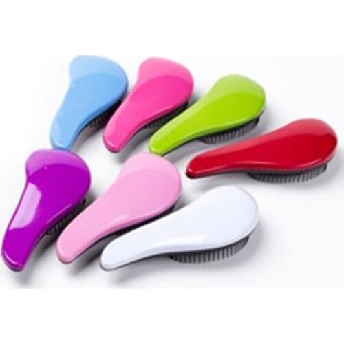 1PC Plastic Women Fashion Hair Combs Shower Hair Brush Soft Pins Styling Tools Lady Girls Combs