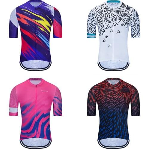 2021 New Design 100% Polyester Bike CYCLING JERSEY Mountain Bike Cycling Clothing Bicycle Sports Wear Ropa Ciclismo for MTB