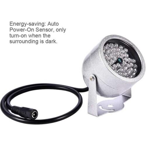 48 LED IR Illuminator Lights Waterproof Infrared Night Vision Light for Security CCTV Camera