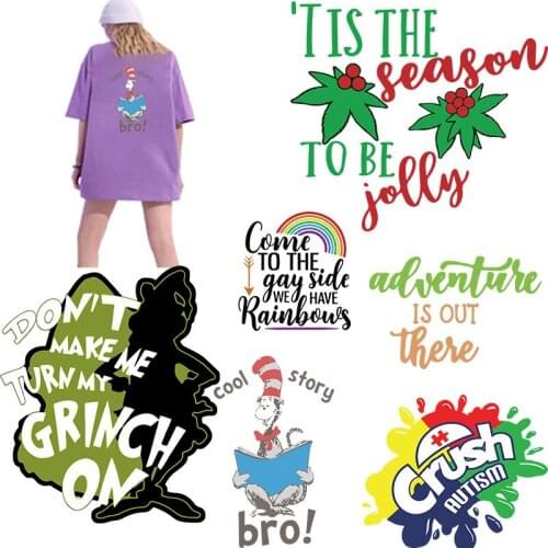 Garment Accessories Applique on Clothes Patches for clothing Letter Stickers Character Patch for Clothing