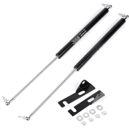 2X Front Engine Cover Hood Shock Lift Struts Bar Support Arm Gas Spring For Mitsubishi Lancer EX 2010 2011 2012 2013 2014