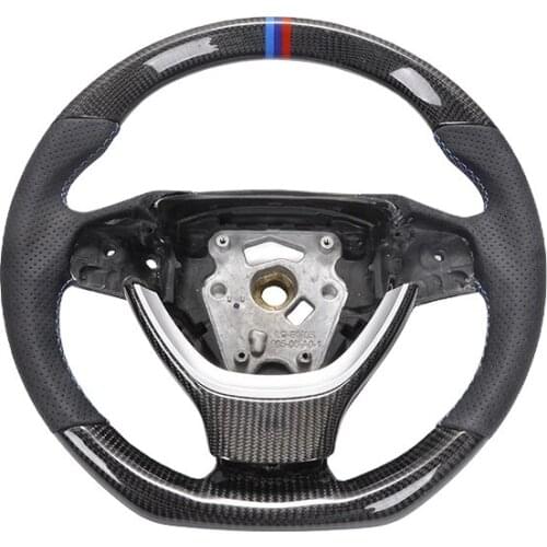 BFB Auto Parts For 5 Series F10 High Setting Car Customized Steering Wheel Carbon Fiber and Leather