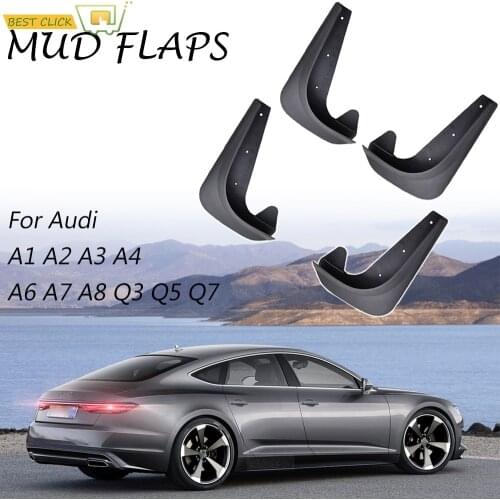 Mud Flaps Mudflaps Splash Guards Mudguards For Audi A4 S4 B5 8D B6 8E 8H B7 B8 8K B9 8W A6 S6 C4 4A C5 4B C6 4F C7 4G C8 Avant