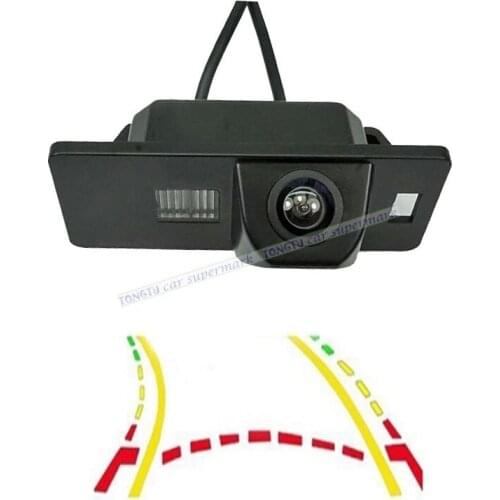 CCD 600Line Intelligent Dynamic Trajectory Tracks Rear View Camera for Audi A1 A3 A4 A5 A6 RS4 TT Q5 Q7 Volkswagen Passat R36