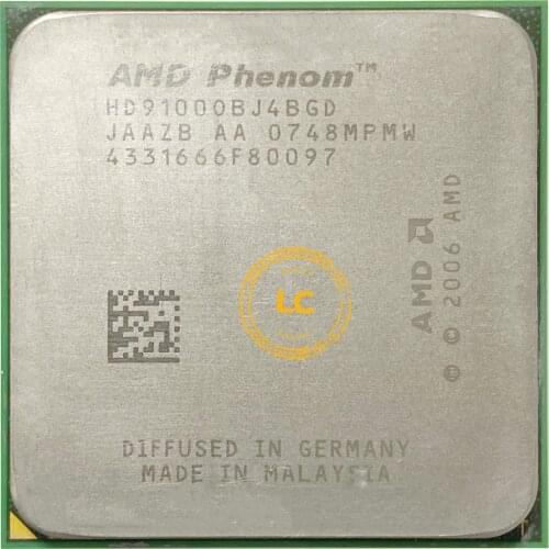AMD Phenom X4 9100e 9100 1.8 GHz Quad-Core CPU Processor HD9100OBJ4BGD Socket AM2