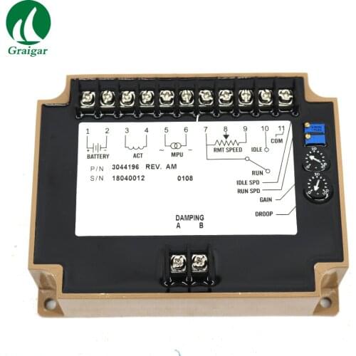 EFC 3044196 Generator Electronic Speed Governor Control Unit
