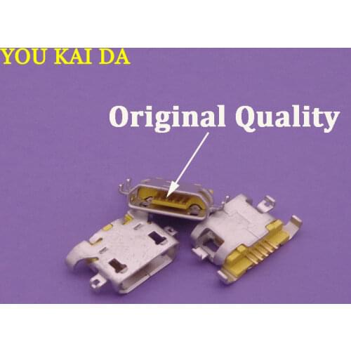 100pcs Micro USB Jack Charging Female Port Socket Connector 5-pin for Lenovo A289 A308T A390T S920 A820 S6000 a670t P708 S696
