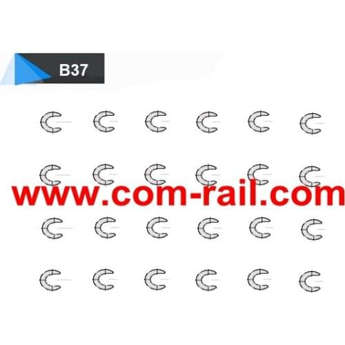 Injector adjusting shims B37, common rail shims size: 1.155mm-1.265mm for 0445110083/183/291 injector