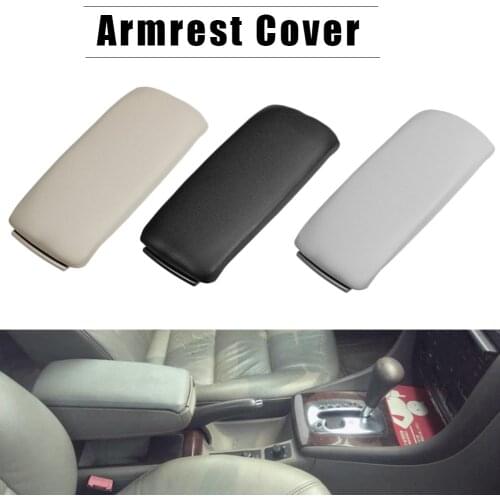 Car Leather Armrest Cover Center Console Lid Covers Cap Interior Storage Box For Audi A6 C5 1998-2005 Car Accessories 2021 Ru