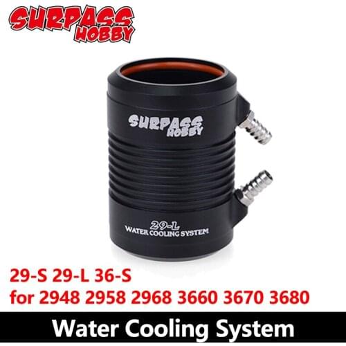 SURPASSS HOBBY 29-L 29-S 36-S Water Cooling Jacket Cover for 2948 2958 2968 3660 RC Boat Brushless Motor Water Cooling System