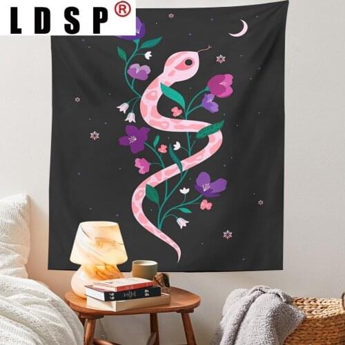 LDSP Moon Butterfly Tapestry Wall Hanging Carpet Beach Towel Background Cloth Blanket Yoga Mats Art Bedroom Dorm Home Decor