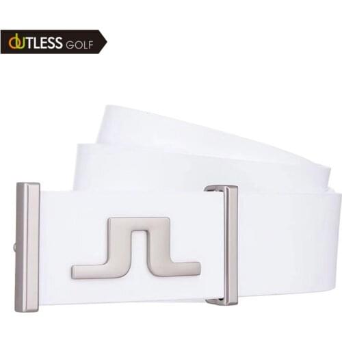 Mens Classic Golf Belt Leather stainless steel head