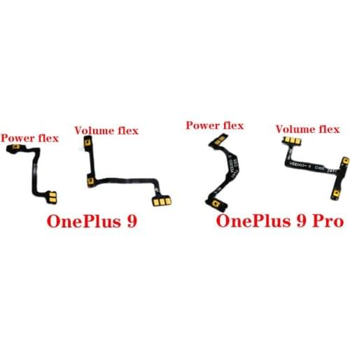 New Power ON OFF Mute Switch Control Key Volume Button Flex Cable For OnePlus 9 9 Pro
