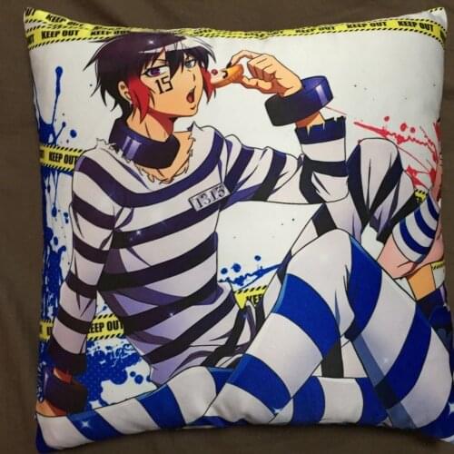 New detentionhouse Nanbaka Anime two side Pillowcases Hugging Pillow Cushion Case Cover Cosplay Gift 149