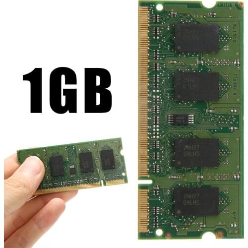 Pohiks 1GB DDR2 Memory RAM 667MHz PC2 5300 DIMM 200-Pin NON ECC High Quality Laptop PC Notebook Internal Chips
