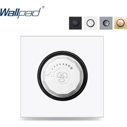 Wallpad Fan Switch Speed Regulator Outlet Switch Function Key For Module only 52*52mm