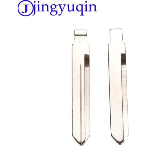 Jingyuqin 10ps Key Blade Toy47 For Toyota Corolla Remote Control Flip Blade KD Remote Uncut Blade Blank