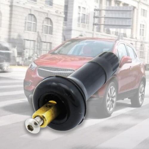 Rubber Car Vacuum Tire Tubeless Tyre Valve Stems with Dust Caps For Buick Regal Lacrosse Chevrolet Auto ATV Wheel Accessories
