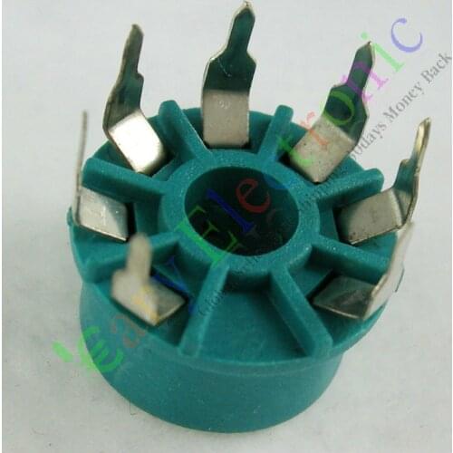 Wholesale and retail 50pcs MINI 7pin Bakelite vacuum tube socket 12AE6 6AT6 6BK6 12AV6 12BU6 6AQ6 6066 free shipping
