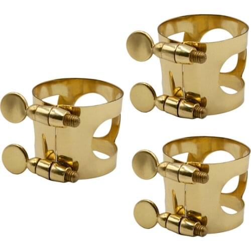 Saxophone Mouthpiece Clamp Ligature Clip for Sax Lover Players
