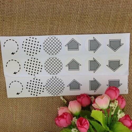 500Pcs Brown White Self-Adhesive Round Shape Stickers Kraft Paper for Jewelry Boxes Festival Gifts Bags Sealing Sticker Labels