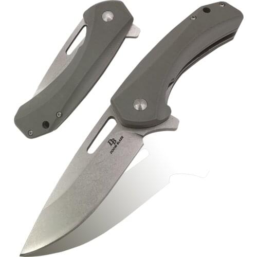 60-61HRC D2 folding knife G10 handle sharp portable tool knife outing fishing hunting knife EDC survival knife