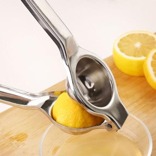 Lemon Squeezer Stainless Steel, Manual Lime Citrus Press Squeezer,Metal Hand Kitchen Juicer Durable Duty Stainless Steel Citrus