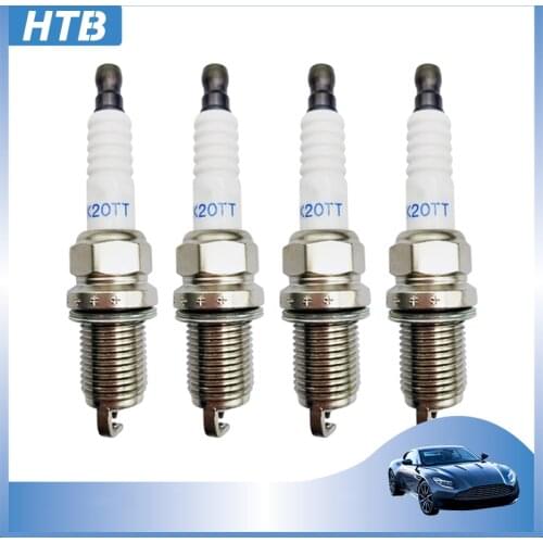 4pcs/lot PK20TT 4504 Platinum TT Spark Plug For Audi Chevrolet Mitsubishi BMW Jeep PK20TT-4504