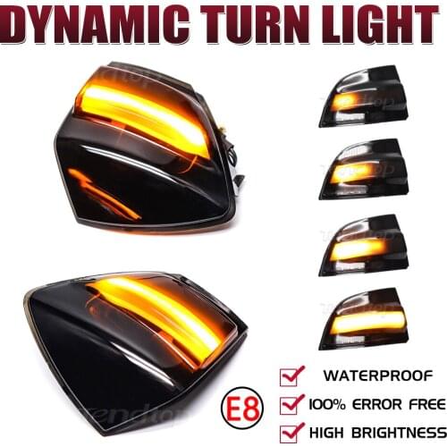 LED Dynamic Turn Signal Blinker Sequential Side Mirror Indicator Light For Ford S-Max 2007-2014 Kuga C394 08-2012 C-MAX