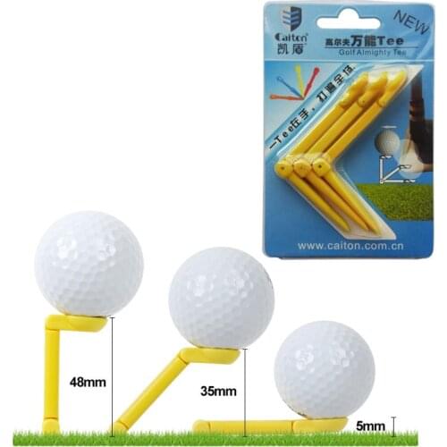 Golf club tees Adjustable angle adjustable height sturdy and durable universal Tee free shipping